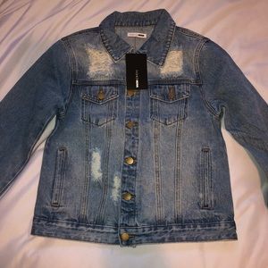 -BRAND NEW- Fashion Nova Denim Jacket